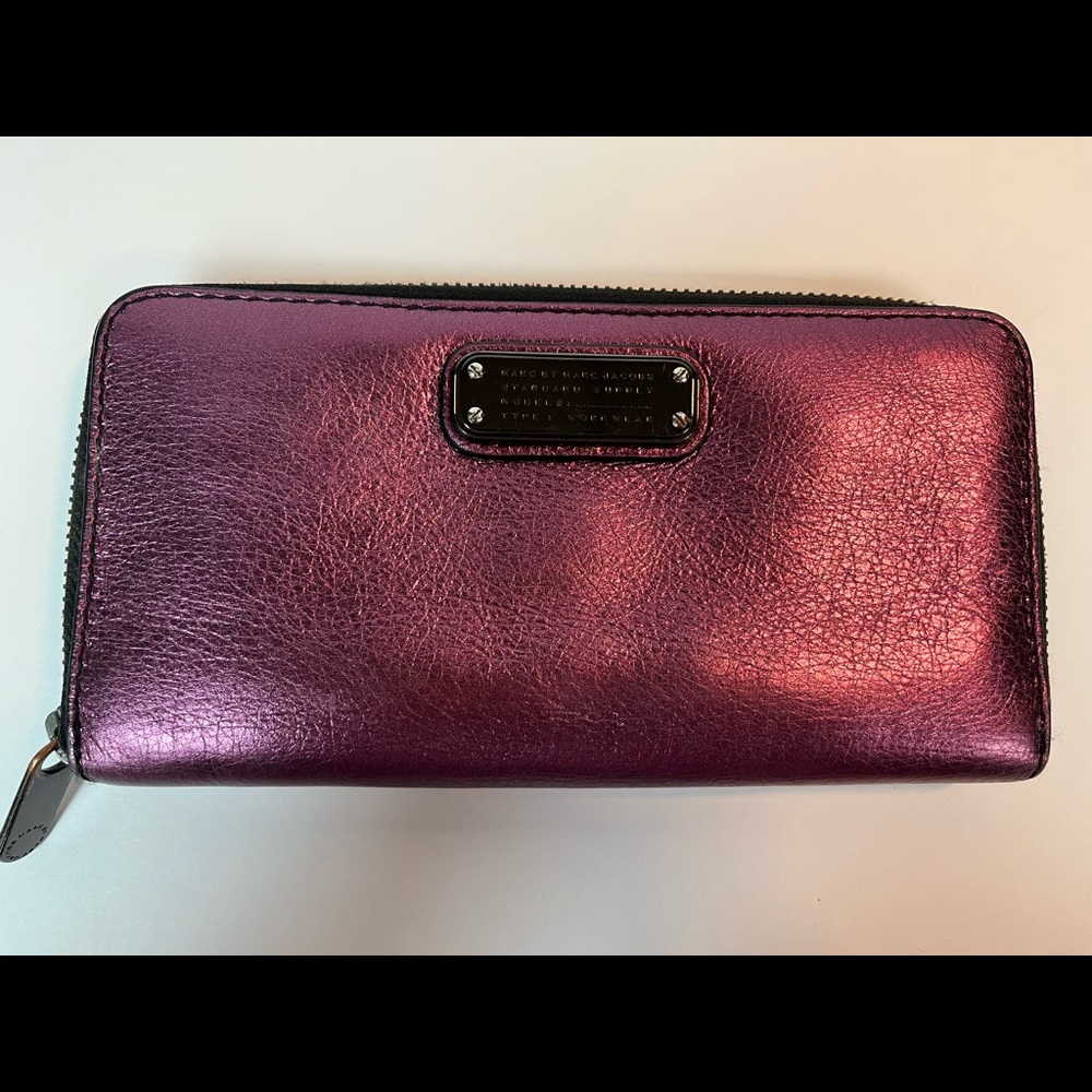 Marc by Marc Jacobs Purple Wallet